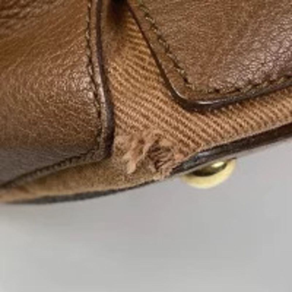 Saint Laurent Yves Muse Two Handbag Leather Brown - Picture 3 of 6